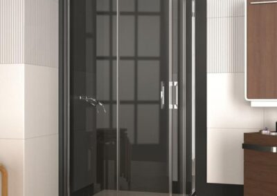 2 hojas corredera + 2 hoja fijas