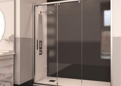 2 HOJAS CORREDERA + 1 FIJA