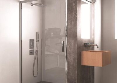 1 HOJA CORREDERA + 1 HOJA FIJA